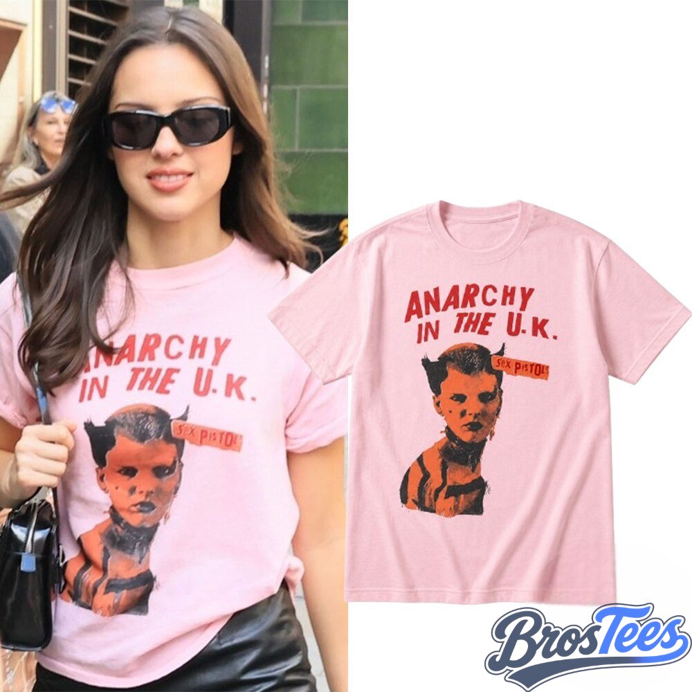 Olivia Rodrigo Sex Pistols Anarchy In The UK T-Shirt