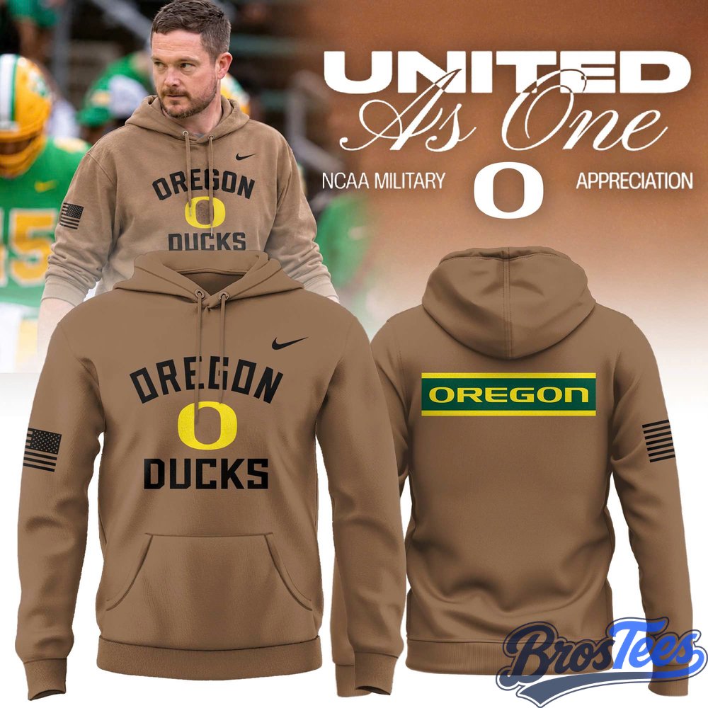 Oregon Ducks 2026 Military Appreciation Limited Edition Hoodie