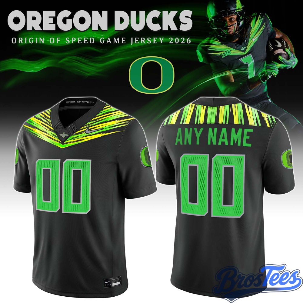 Oregon Ducks Origin of Speed Game 2026 Jersey