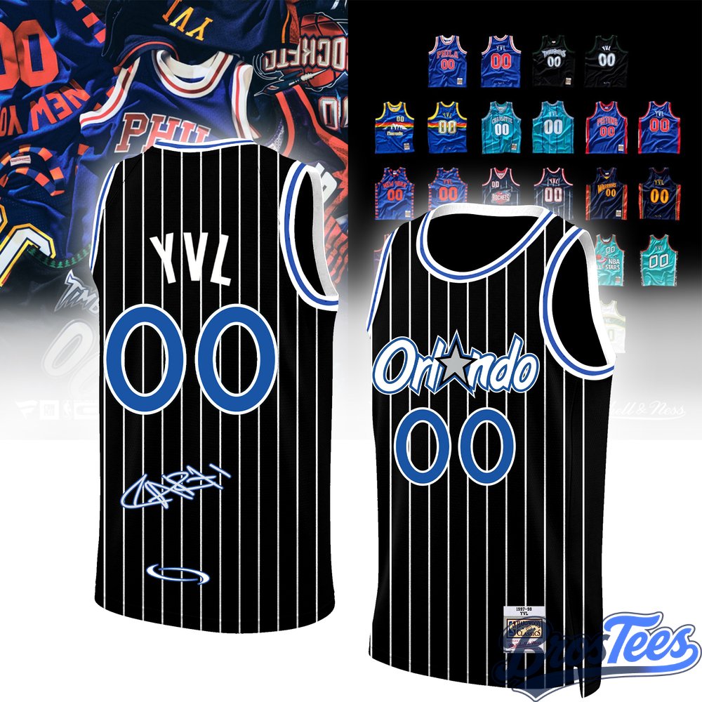 Orlando Magic Playboi Carti x M&N Hardwood Classics Jersey Custom