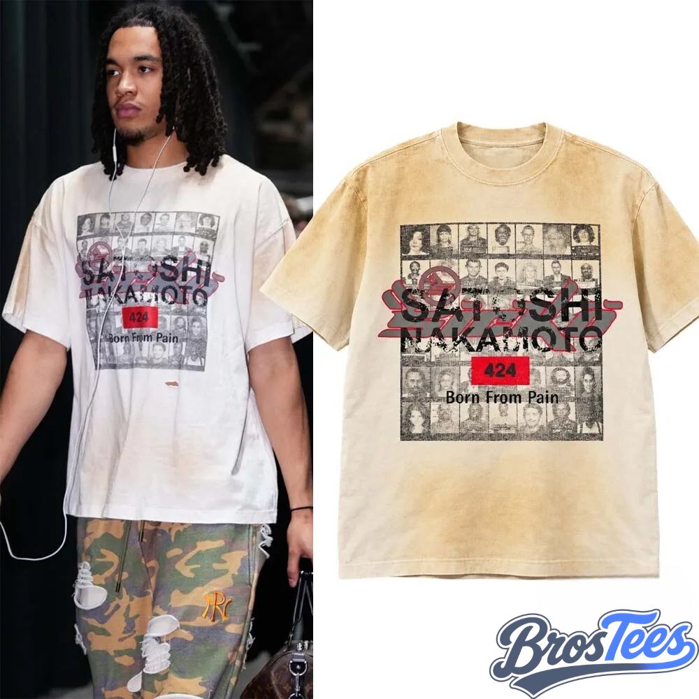 Pacome Dadiet Satoshi Nakamoto 424 Born From Pain Shirt