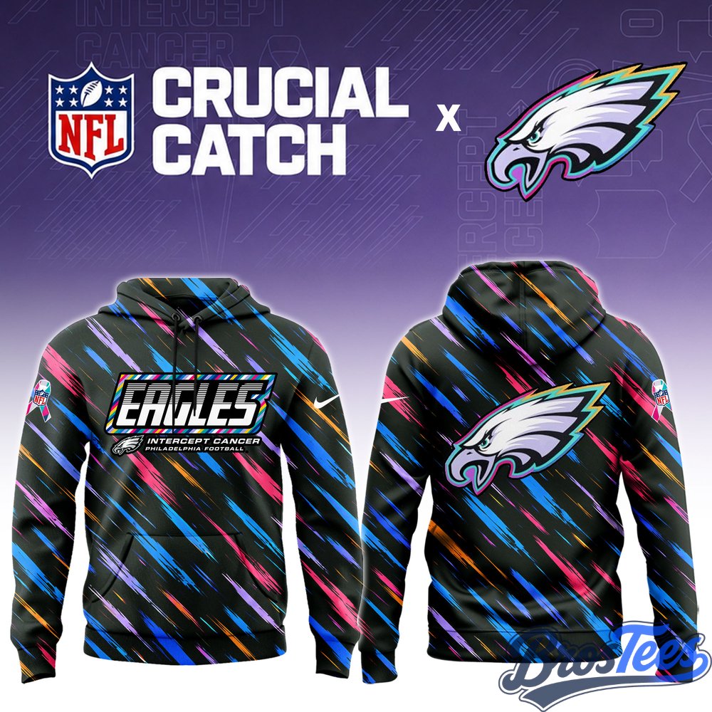 Philadelphia Eagles 2026 Crucial Catch Limited Hoodie