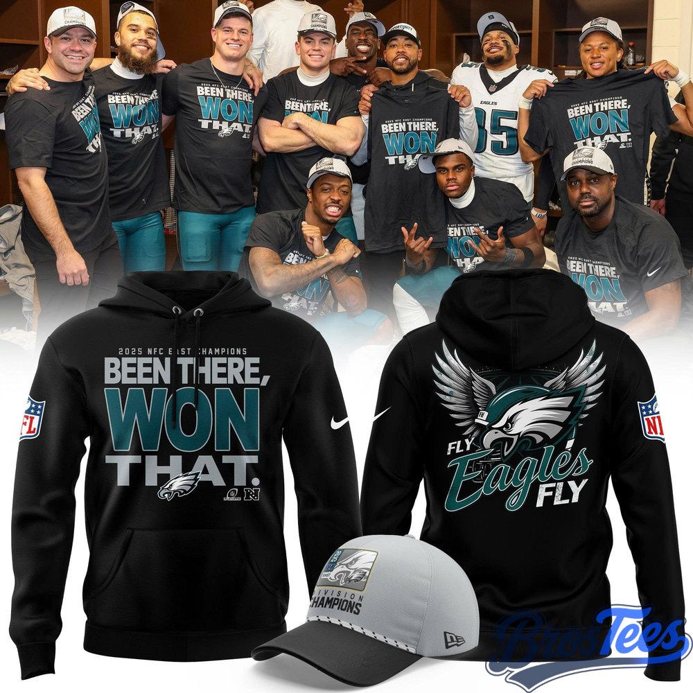 Philadelphia Eagles 2026 NFC East Division Champions Hoodie