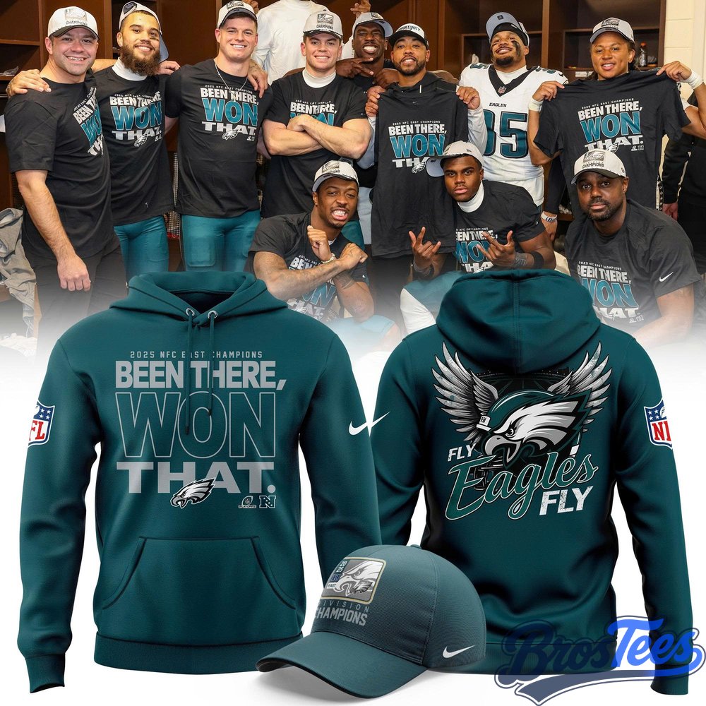 Philadelphia Eagles 2026 NFC East Division Champions Hoodie