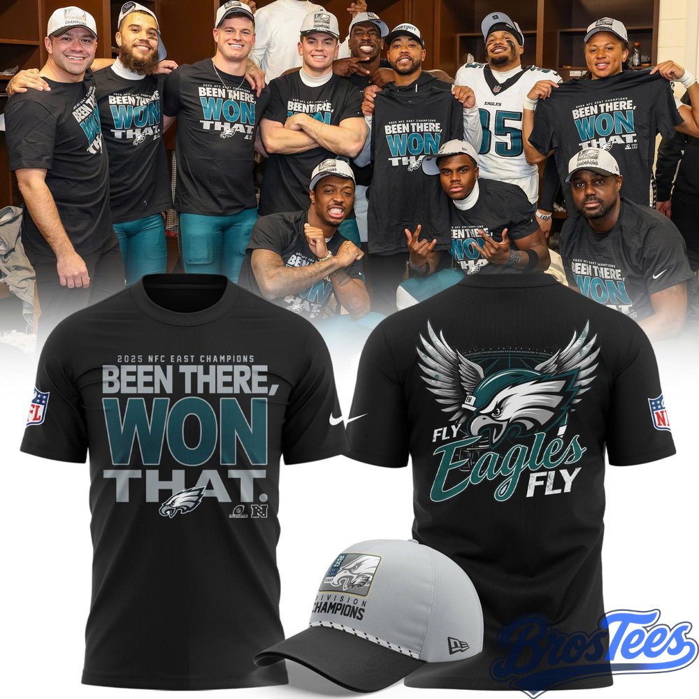 Philadelphia Eagles 2026 NFC East Division Champions T-Shirt