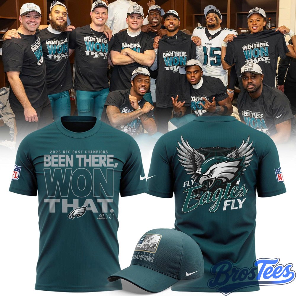 Philadelphia Eagles 2026 NFC East Division Champions T-Shirt