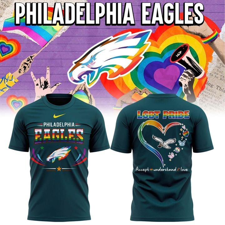 Philadelphia Eagles 2026 Pride T-Shirt