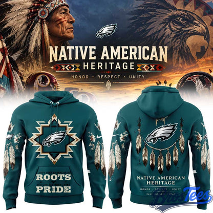 Philadelphia Eagles Native American Heritage 2026 Limited Hoodie