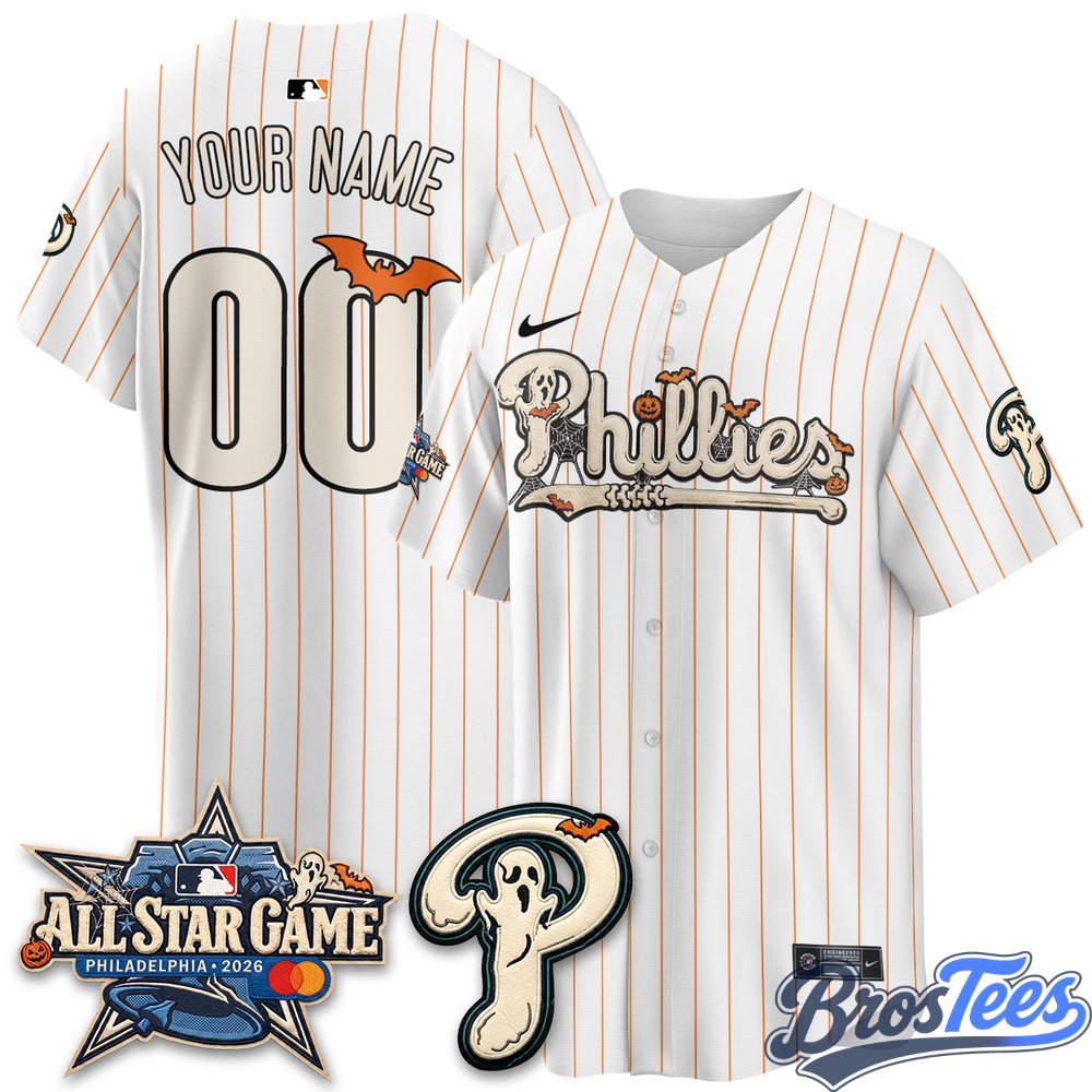Philadelphia Phillies Halloween 2026 Limited Custom Jersey