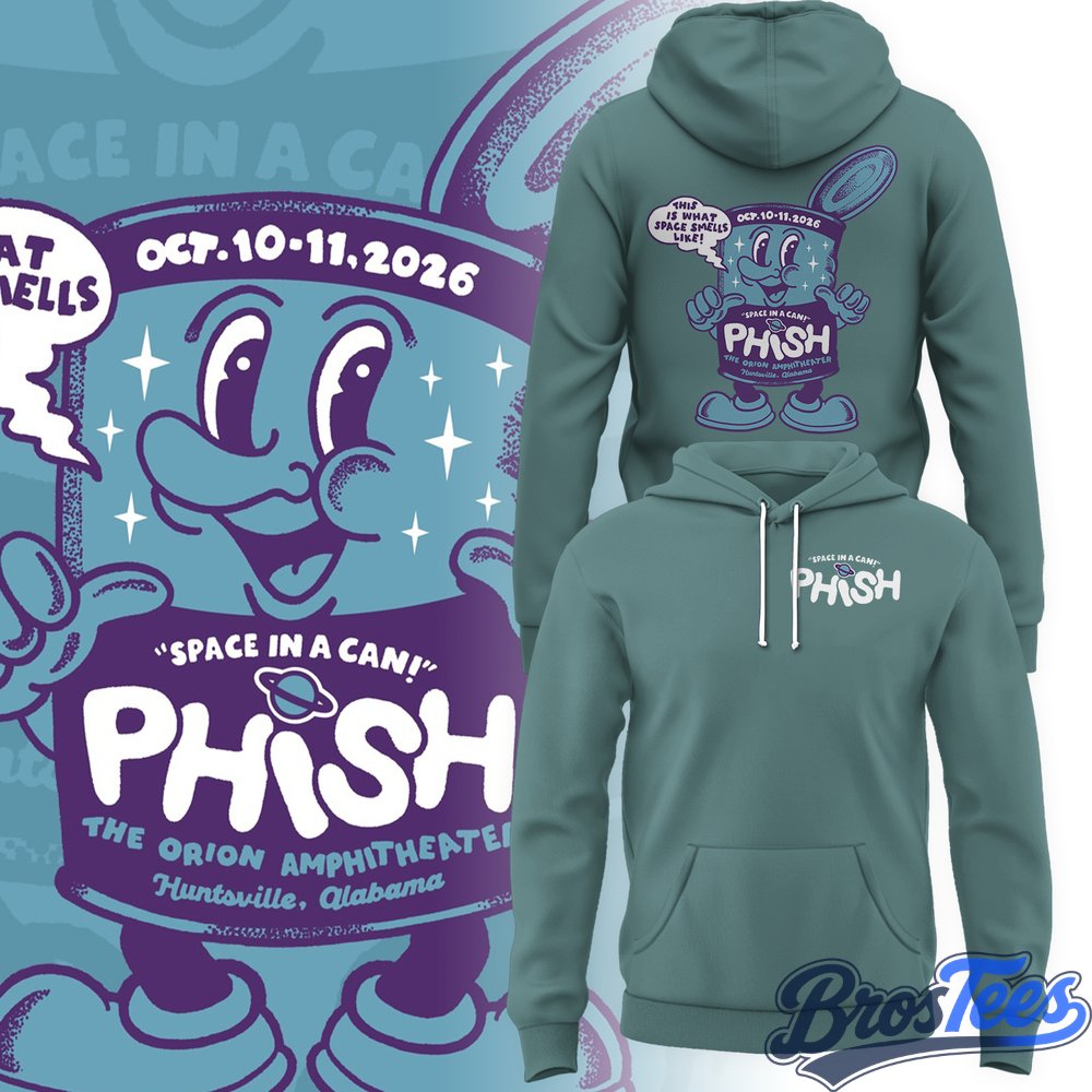 Phish Huntsville '26 Event at Huntsville, Alabama 🎸🐠 Hoodie