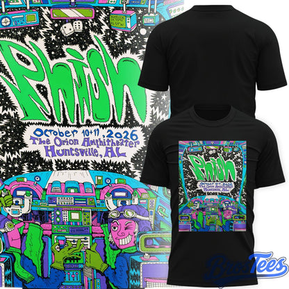 Phish Huntsville '26 Event at Huntsville, Alabama T-Shirt 🎸🐠
