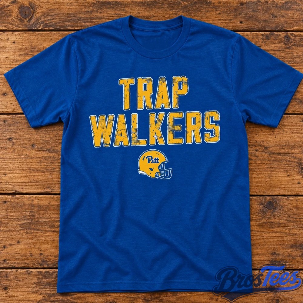 Pittsburgh Panthers Football Trap Walkers Graphic Shirt