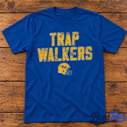 Pittsburgh Panthers Football Trap Walkers Graphic Shirt
