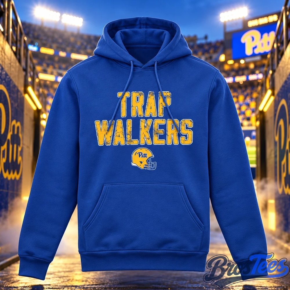 Pittsburgh Panthers Football Trap Walkers Graphic Shirt