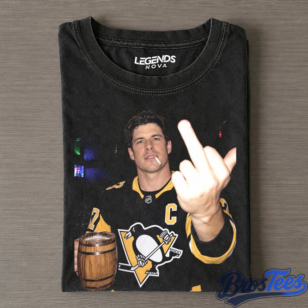 Pittsburgh Penguins Sidney Crosby Drunk & Smoke Shirt