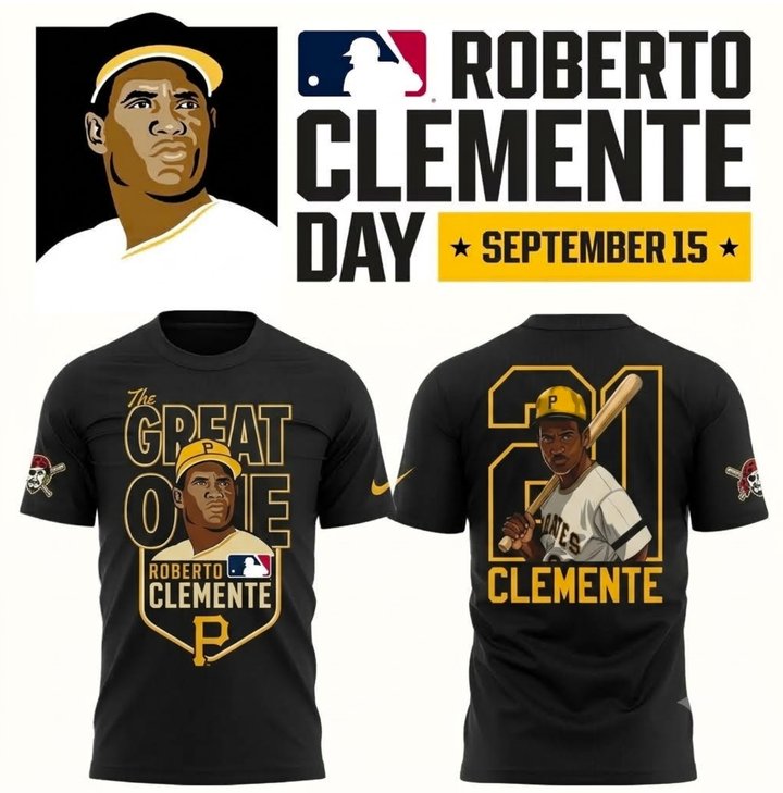 Pittsburgh Pirates Roberto Clemente Day Shirt