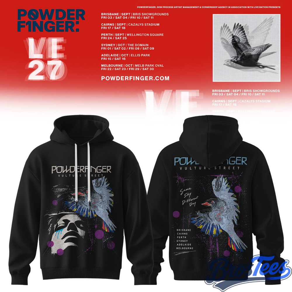 Powderfinger Live ’27 Tour Special Hoodie