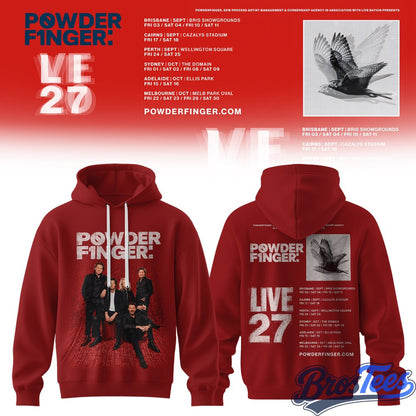 Powderfinger Live ’27 Tour Special Hoodie