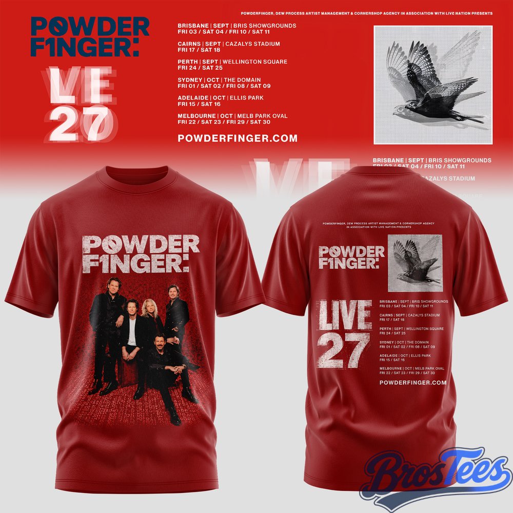 Powderfinger Live ’27 Tour Special Tee
