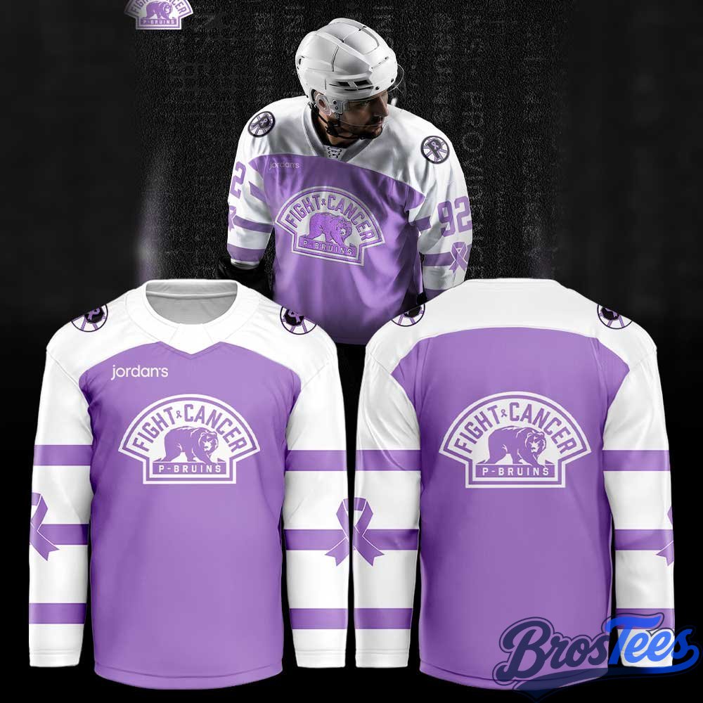 Providence Bruins 2026 Hockey Fight Cancer Jersey