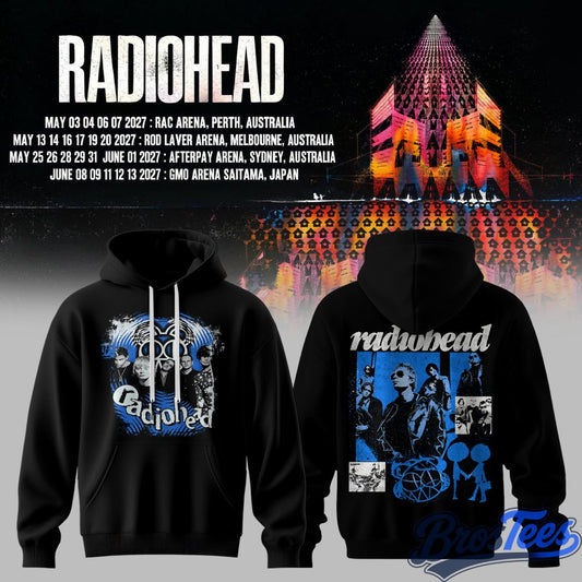 Radiohead Australia Tour 2027 Hoodie