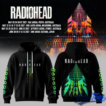 Radiohead Australia Tour 2027 Hoodie