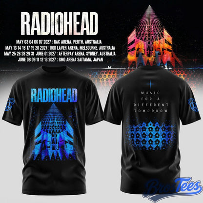 Radiohead Australia Tour 2027 Shirt