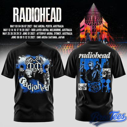 Radiohead Australia Tour 2027 Shirt