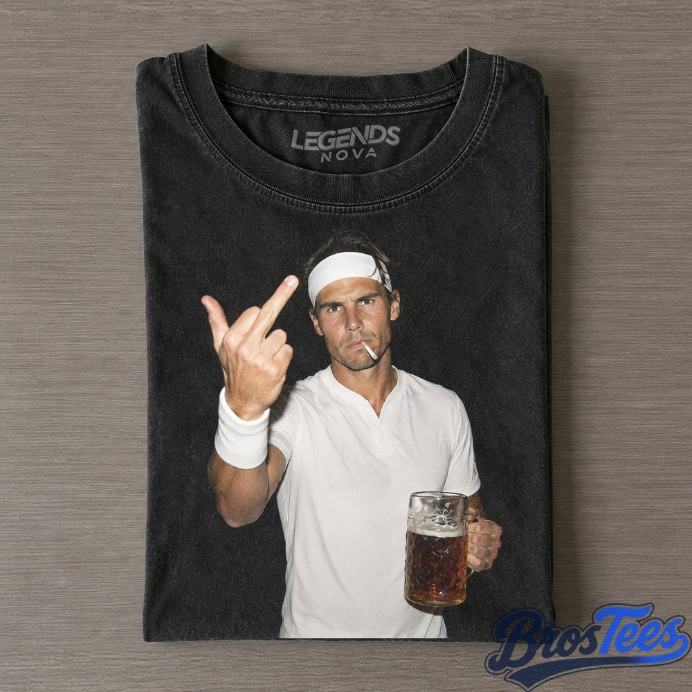 Rafael Nadal Tennis Legend Graphic Shirt