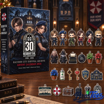 Resident Evil 30th Anniversary 2026 Advent Calendar