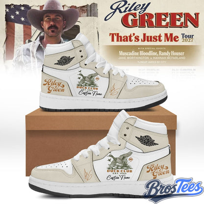 Riley Green That’s Just Me Tour Air Jordan 1 Shoes