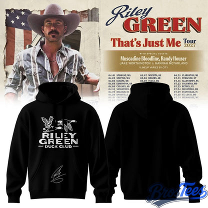 Riley Green That’s Just Me Tour Hoodie