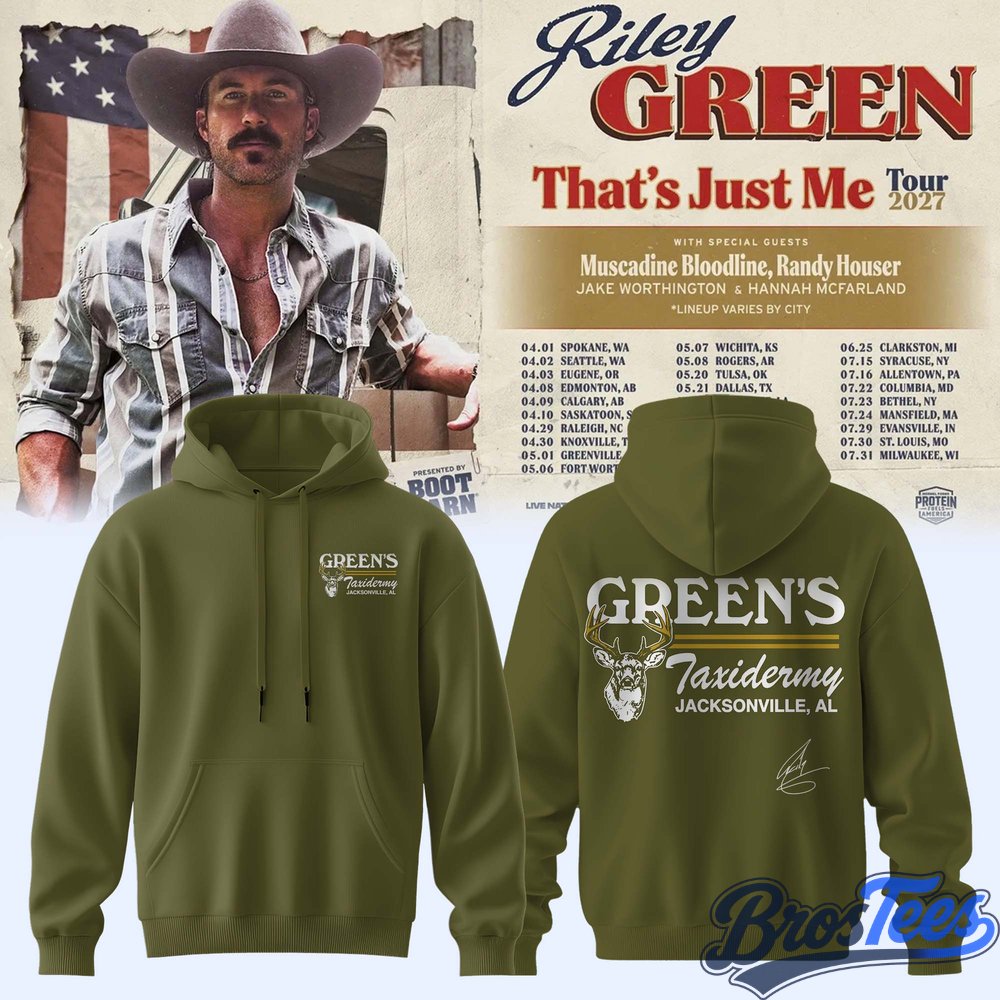 Riley Green That’s Just Me Tour Hoodie