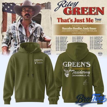 Riley Green That’s Just Me Tour Hoodie