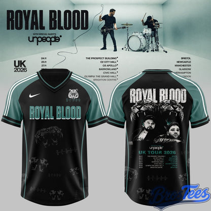 Royal Blood - UK 2026 Hoodie Football Jersey