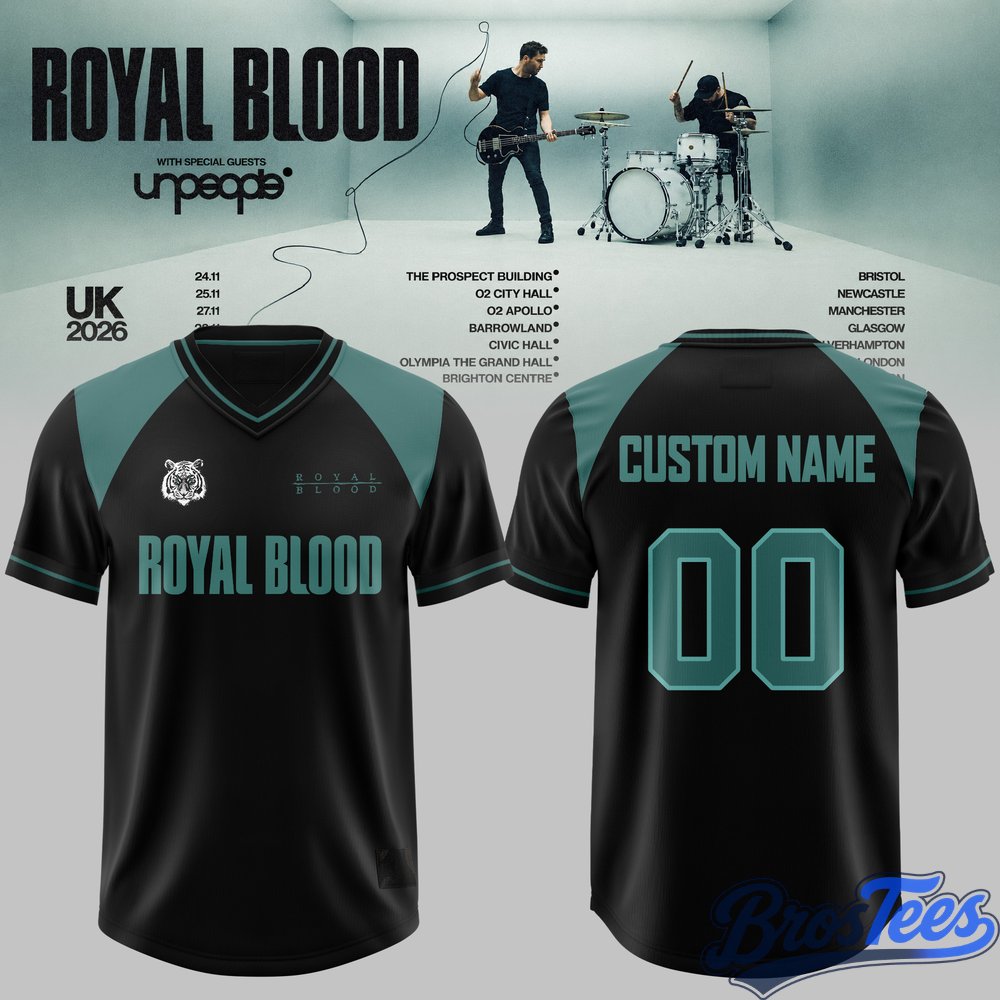 Royal Blood - UK 2026 Hoodie Football Jersey