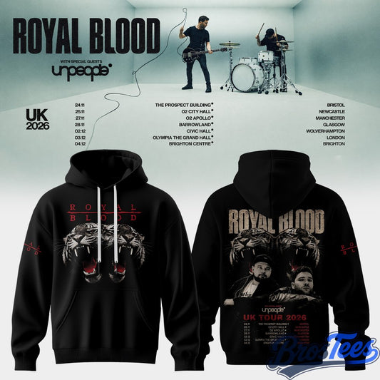Royal Blood - UK 2026 Hoodie Hoodie