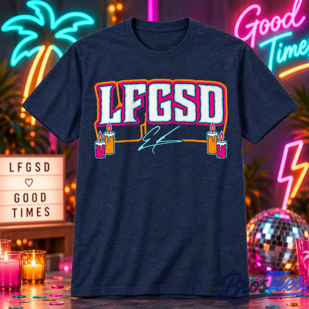 San Diego Padres Ethan Salas LFGSD Graphic T-Shirt
