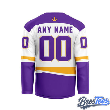 San Diego Seals White Custom Hockey Jersey