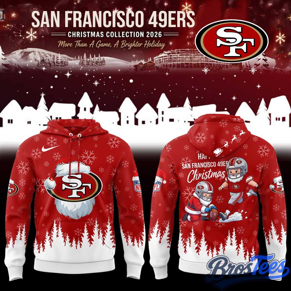 San Francisco 49ers Christmas 2026 Hoodie