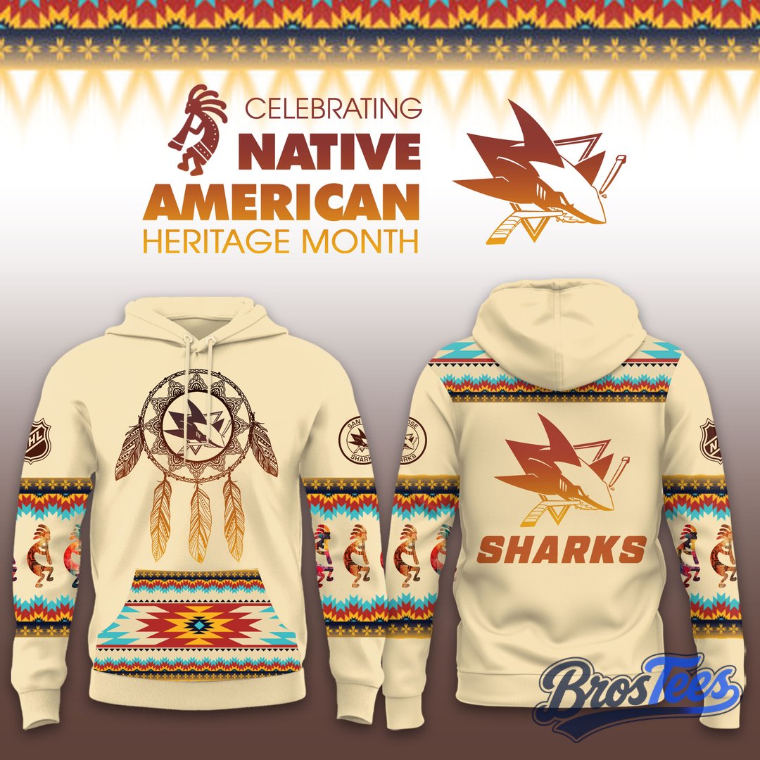San Jose Sharks Native American Heritage Limited Hoodie