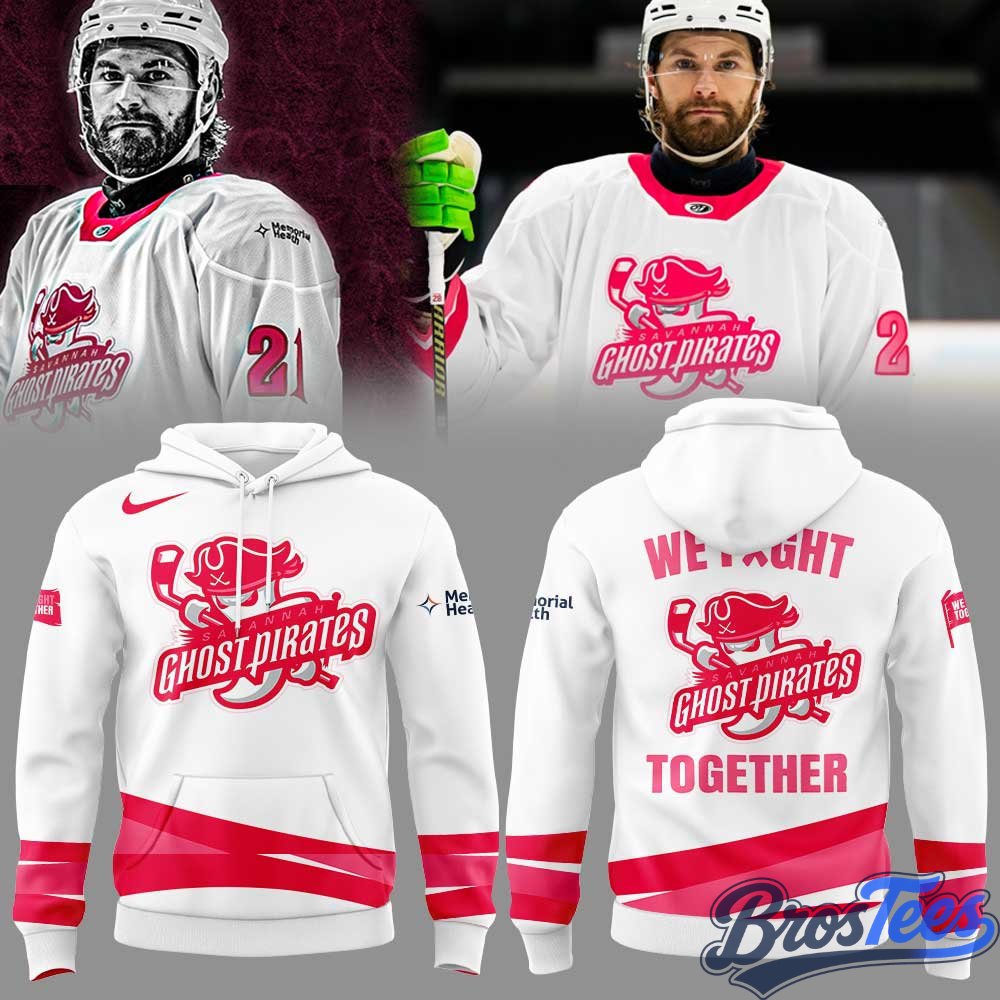 Savannah Ghost Pirates Pink in the Rink Hoodie