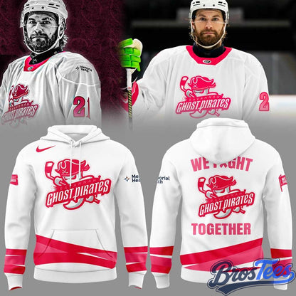 Savannah Ghost Pirates Pink in the Rink Hoodie