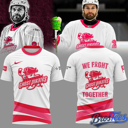 Savannah Ghost Pirates Pink in the Rink Shirt