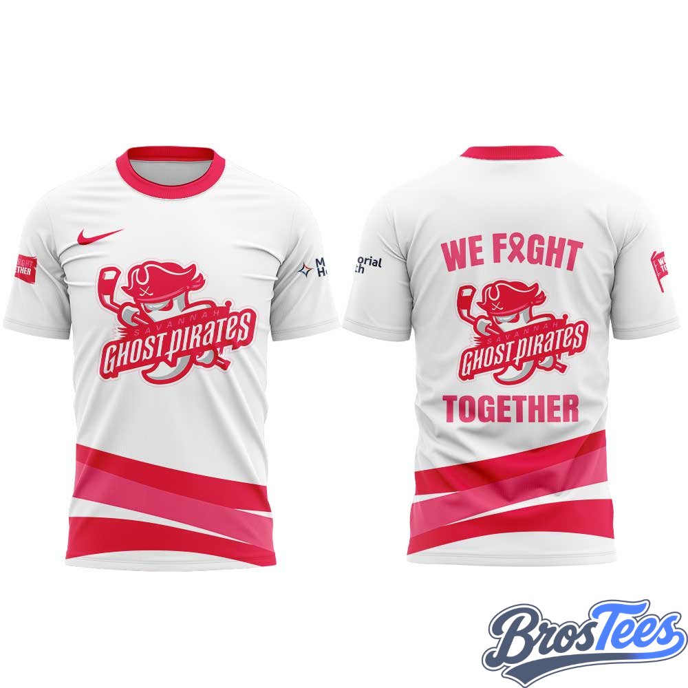 Savannah Ghost Pirates Pink in the Rink Shirt