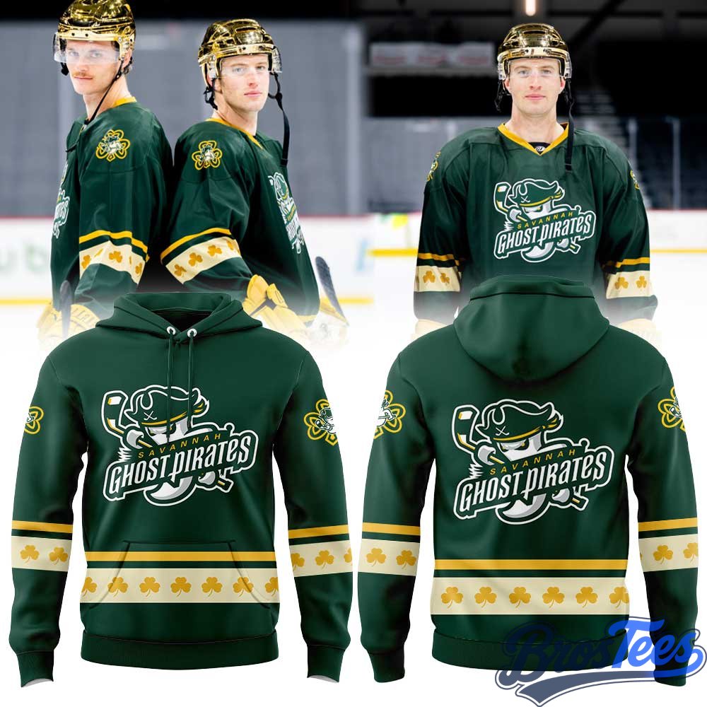 Savannah Ghost Pirates St. Patrick’s Day 2026 Hoodie