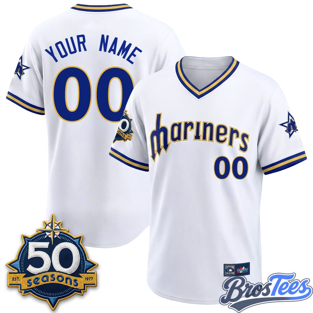 Seattle Mariners Legacy Edition Custom Baseball Jersey