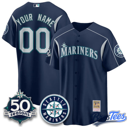 Seattle Mariners Legacy Edition Custom Baseball Jersey