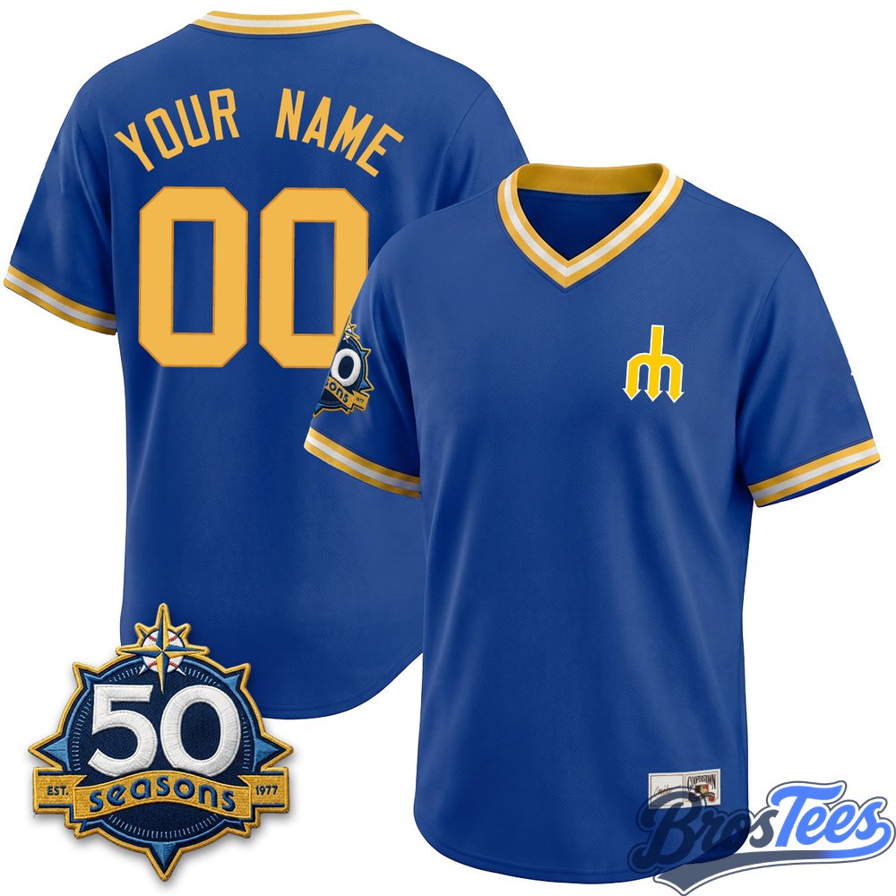 Seattle Mariners Legacy Edition Custom Baseball Jersey