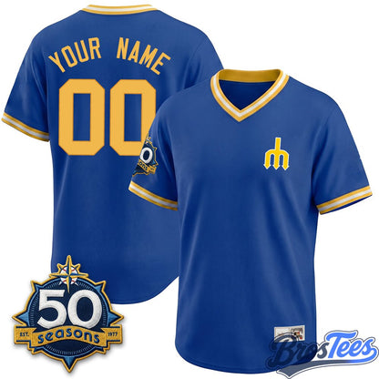 Seattle Mariners Legacy Edition Custom Baseball Jersey